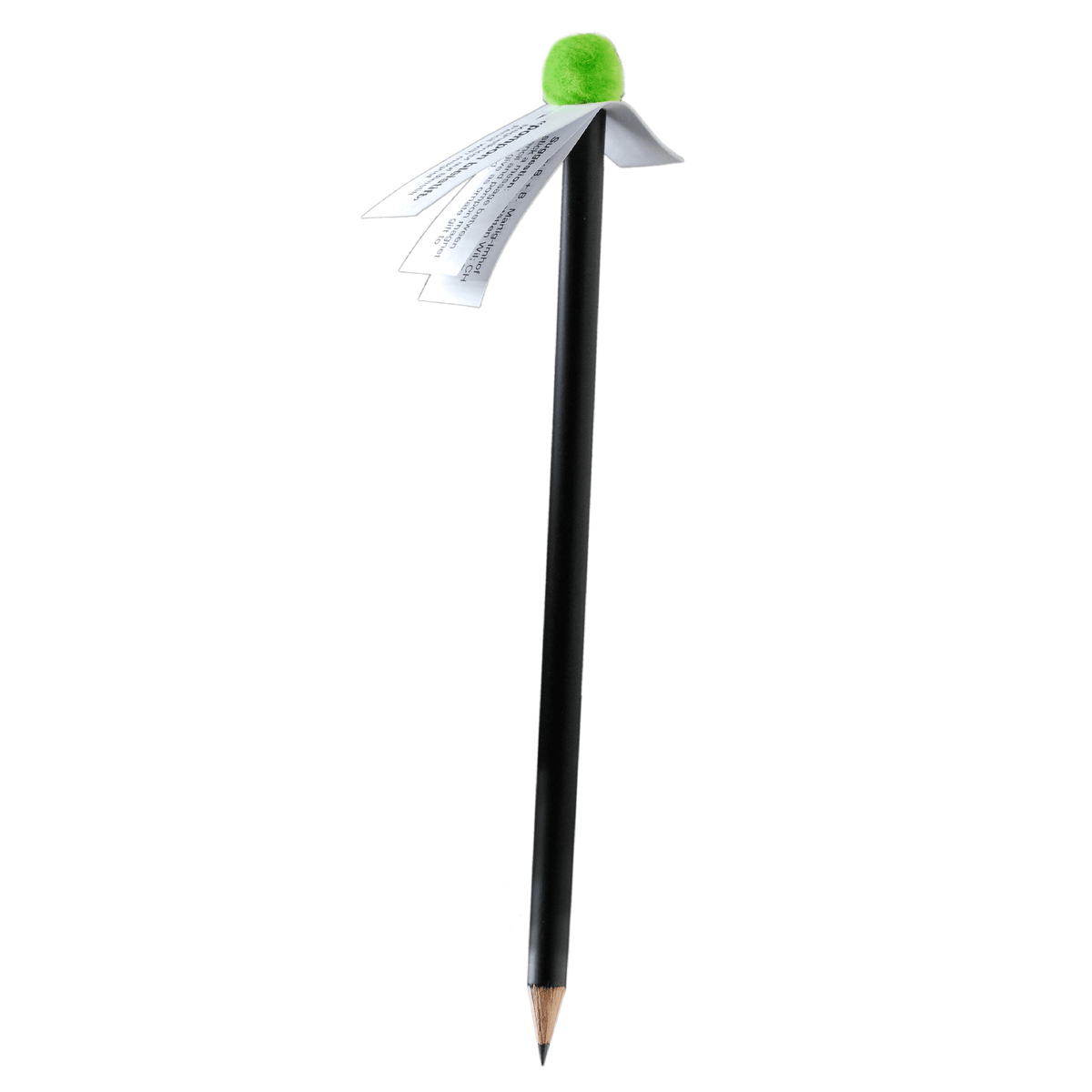 Pompon Magnet-Bleistift, hellgrün