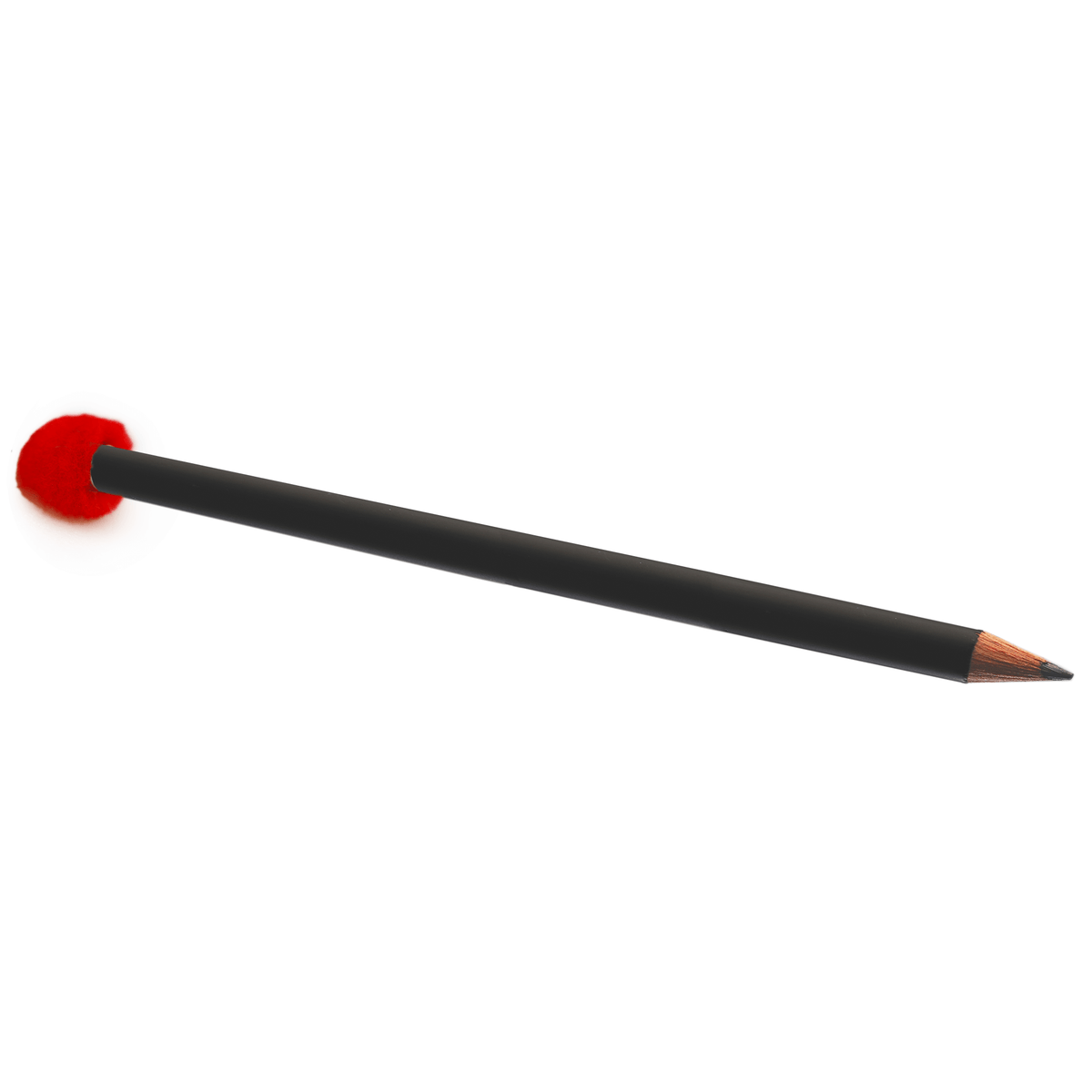 Pompon Magnet-Bleistift, rot